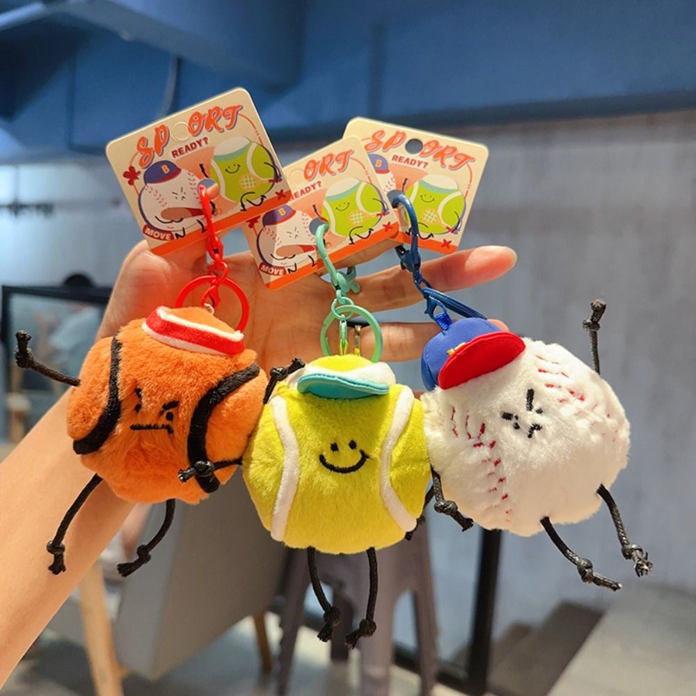 Badminton Anime - Benzersiz Peluş Spor Serisi Anahtarlık Beyzbol