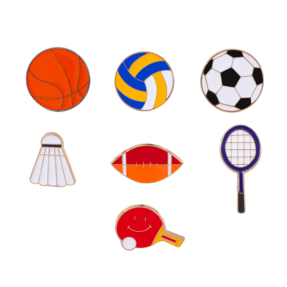 Badminton Anime - 1 takım karikatür futbol basketbol Badminton