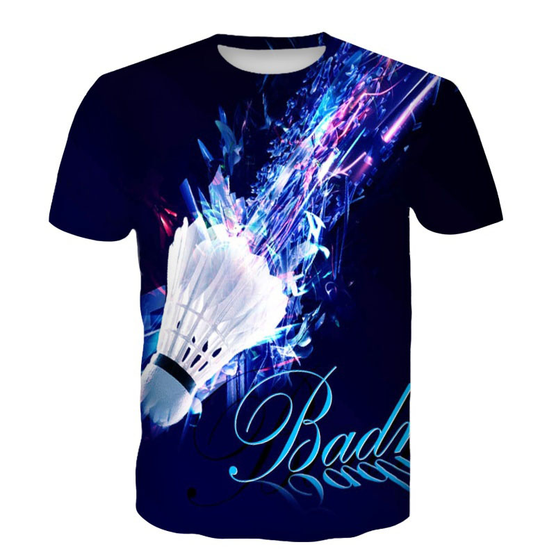 Badminton T-Shirt Raketle 3D B - Badminton Lovers incelemesi ve fiyatı