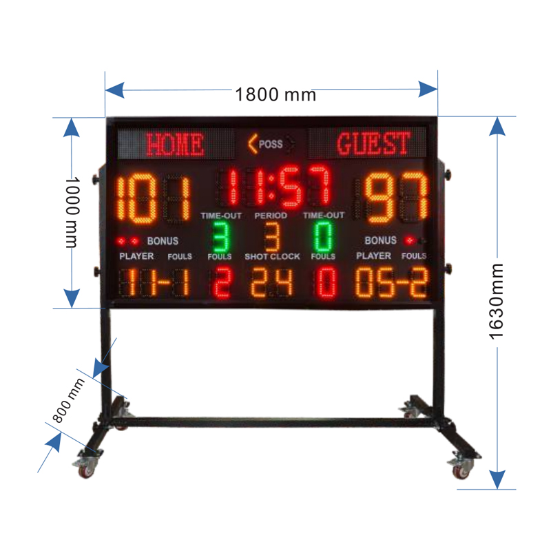 Açık Hava LED Stadyum Skorbord - Scoreboard Digital incelemesi ve fiyatı