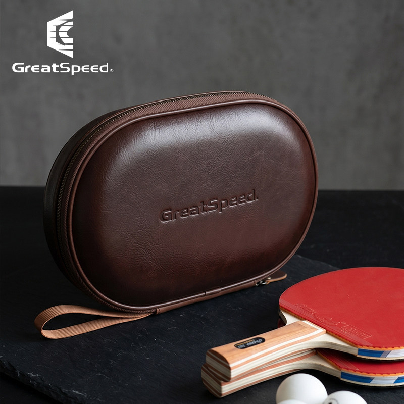 Üst sınıf deri masa tenisi spo - Racket Cover Bag incelemesi ve fiyatı