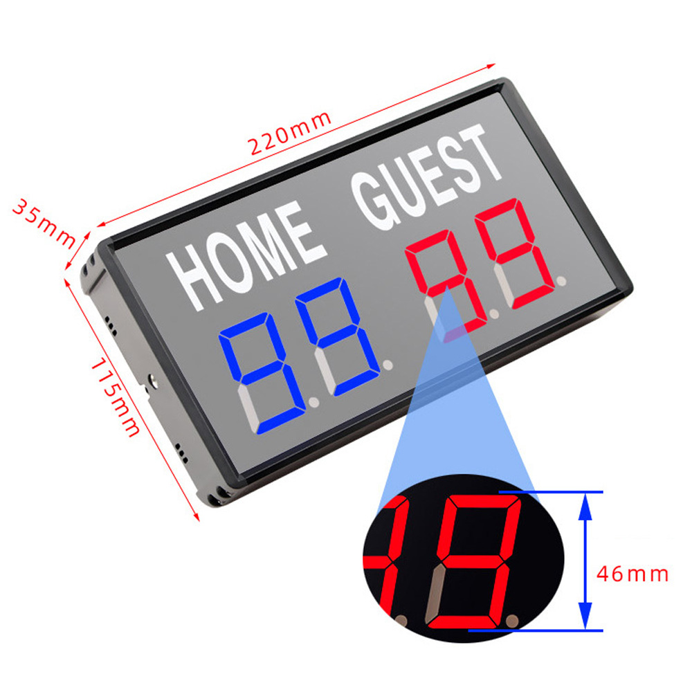 Taşınabilir 4 Haneli LED Skorb - Scoreboard Digital incelemesi ve fiyatı